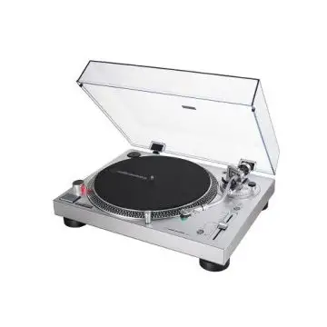 Audio-Technica AT-LP120X Giradischi a trasmissione diretta Argento , 126340