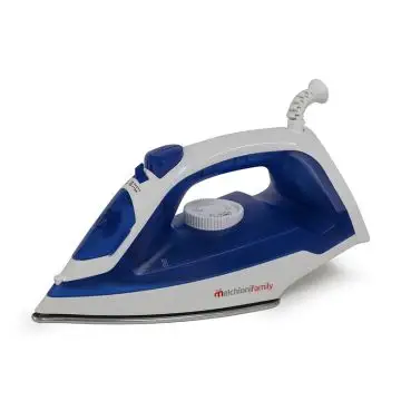 Melchioni 118510025 ferro da stiro Ferro a secco Acciaio inossidabile 1800 W Blu, Bianco , 142915