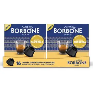 Caffè Borbone DGBOROSUPREMA90N capsula e cialda da caffè Capsule caffè 16 pz , 160873
