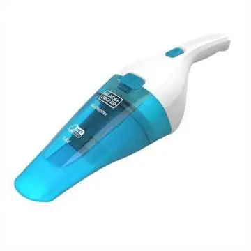 Black & Decker WDC115WA aspirapolvere senza filo Blu, Bianco Senza sacchetto , 121582