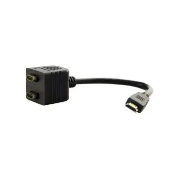 nuovaVideosuono 14/72 cavo HDMI HDMI tipo A (Standard) 2 x HDMI Type A (Standard) Nero , 122027