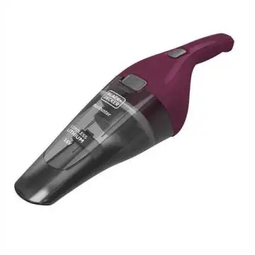Black & Decker NVC115WA aspirapolvere senza filo Blu, Grigio Senza sacchetto , 121581