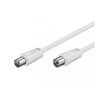 nuovaVideosuono 9/18 W cavo coassiale 2 m IEC 9.5mm Bianco , 113080