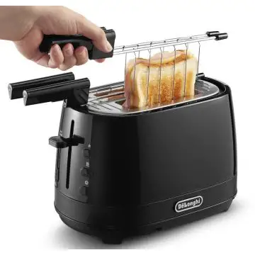 De’Longhi CTLAP2203.BK 2 fetta/e 550 W Nero , 126168
