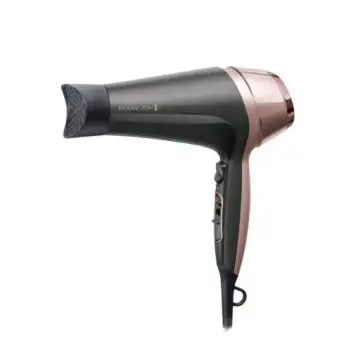 Remington D5706 asciuga capelli 2200 W Nero, Oro rosa , 126233