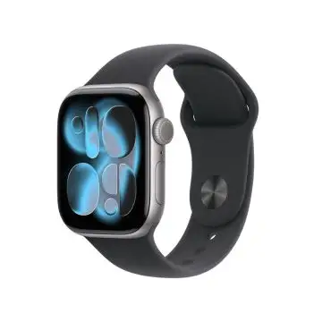 Apple Watch Series 11 GPS 42mm Cassa Alluminio Grigio Siderale con Sport Band Nero - S/M , 161667