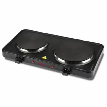 Girmi PE36 Nero Superficie piana Piano cottura a induzione 2 Fornello(i) , 116714