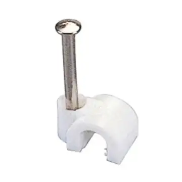 Poly Pool PP0657 fermacavo Bianco 50 pz , 125723