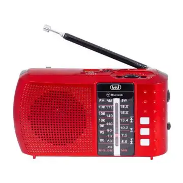 Trevi RA 7F20 BT Portatile Analogico e digitale Rosso , 126416