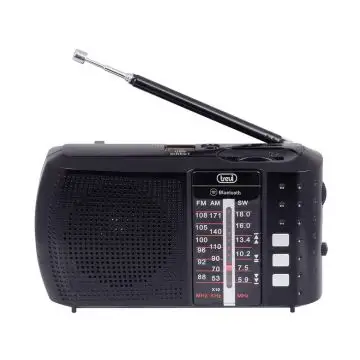 Trevi 0RA7F2000 radio Portatile Analogico e digitale Nero , 126412