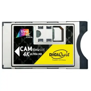 Digiquest Cam Tivùsat 4K Ultra HD Modulo di accesso condizionato (CAM) , 127328