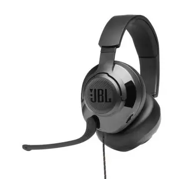 JBL Quantum 200 Cuffie Cablato A Padiglione Giocare Nero , 133245