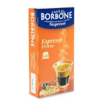 Caffè Borbone Capsule per Nespresso Espresso D'Orzo Capsule caffè 10 pz , 127375