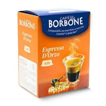 Caffè Borbone Capsule per Lavazza a modo mio caffè Espresso D'Orzo 16 pz , 141700