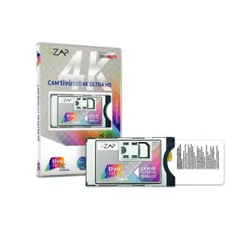 i-ZAP CAM TIVUSAT 4K Modulo di accesso condizionato (CAM) 4K Ultra HD , 130475