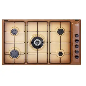 De’Longhi YTF 59 DD piano cottura Rame Da incasso 90 cm Gas 5 Fornello(i) , 127614