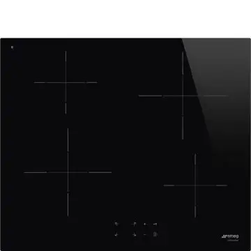 Smeg Universal SI2641D piano cottura Nero Da incasso 60 cm Piano cottura a induzione 4 Fornello(i) , 129825