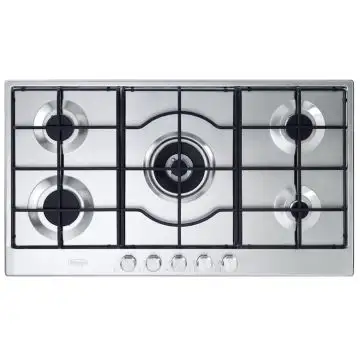 De’Longhi SLF 590 LX Acciaio inossidabile Da incasso 90 cm Gas 5 Fornello(i) , 148595