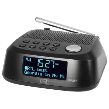 Trevi RC 80D4 DAB Orologio Digitale Nero , 128686