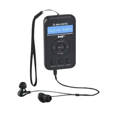 New Majestic RT-196 DAB Personale Digitale Nero , 128327