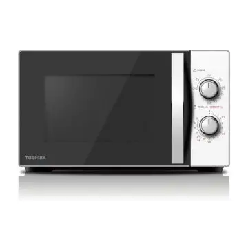 Toshiba MW-MG20P Superficie piana Microonde combinato 20 L 800 W Nero, Bianco , 149501