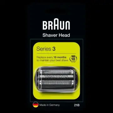 Braun Series 3 21B Testina Di Ricambio Per Rasoio Elettrico Uomo , 120827
