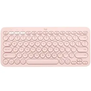 Logitech K380 Multi-Device tastiera Bluetooth QWERTY Italiano Rosa , 131361