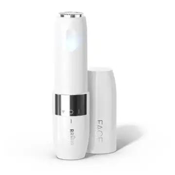 Braun Face FS1000 Mini Depilatore, Epilazione Elettrica Viso Donna, Bianco , 136407