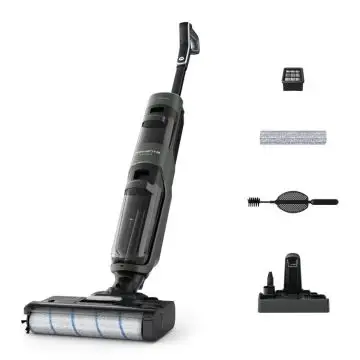 Rowenta X-Clean 4 , Lavapavimenti Senza Fili con Auto-Propulsione e Rilevazione Automatica dello Sporco, Doppio Serbatoio e Sistema di Autopulizia, Autonomia 50' per Tutti i Tipi di Paviment , 156057