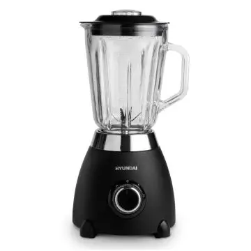 Hyundai SBHN-FC5B frullatore 1,5 L Frullatore da tavolo 500 W Nero, Trasparente , 154853