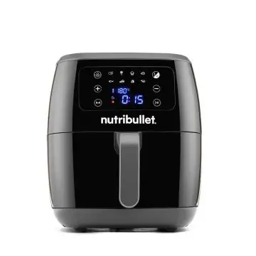 NutriBullet XXL Digital Air Fryer Singolo 7 L Indipendente 1800 W Friggitrice ad aria calda Nero , 150218