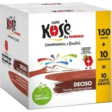 Kimbo 150 Cialde da caffe Kosé deciso Espresso [014311] , 153490