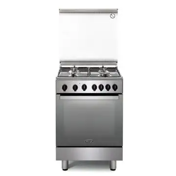 De Longhi DGX64LSG Cucina 4 fuochi Forno 60cm Gas statico Valvola Sicurezza Classe A , 158247