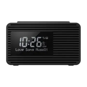 Panasonic RC-D8EG-K radio Orologio Nero , 133870