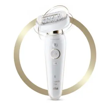 Braun Silk-épil 9 Flex 40 pinzette Bianco, Oro , 143128