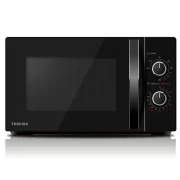 Toshiba MW-MG20P Forno a Microonde con Grill 800 W con Crispy Grill 1000 W 20 litri Nero , 150544