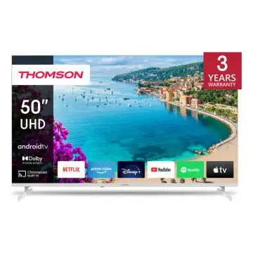 Thomson 50UA5S13W TV 127 cm (50") 4K Ultra HD Smart TV Wi-Fi Bianco , 156029