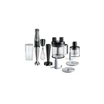 Braun MultiQuick 9 MQ 9187XLI 0,6 L Frullatore ad immersione 1200 W Nero, Stainless steel , 143208