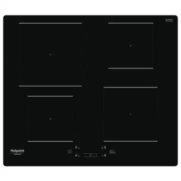 Hotpoint HQ 5660S NE Nero Da incasso 59 cm Piano cottura a induzione 4 Fornello(i) , 131734