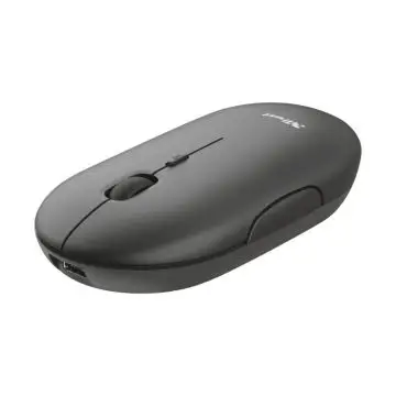 Trust Puck mouse Ambidestro Wireless a RF + Bluetooth Ottico 1600 DPI , 136461