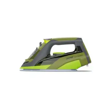 Imetec Eco Perfect Ferro da stiro a secco e a vapore Pro Ceramic soleplate 2400 W Verde, Grigio , 143697
