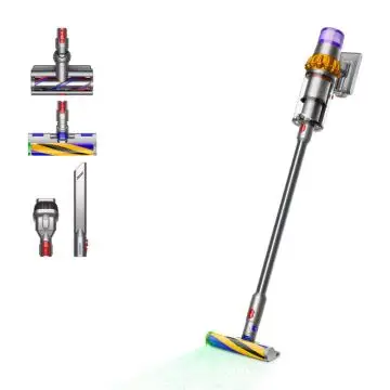 Dyson V15 Detect Absolute aspirapolvere senza filo Nichel/Giallo , 151233