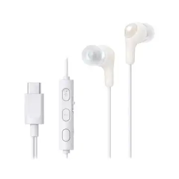 JVC HA-FR9UC Auricolare Cablato In-ear Musica e Chiamate USB tipo-C Bianco , 147802