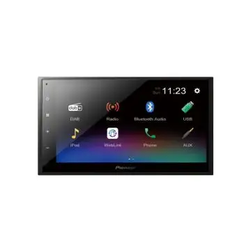 Pioneer DMH-A340DAB Monitor Autoradio Nero 200 W Bluetooth , 137594