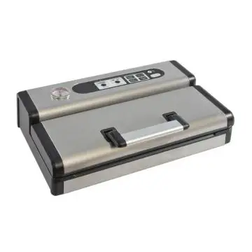 Reber 9720 N V-PRO macchina per sottovuoto -900 mbar Nero, Acciaio inossidabile , 136581