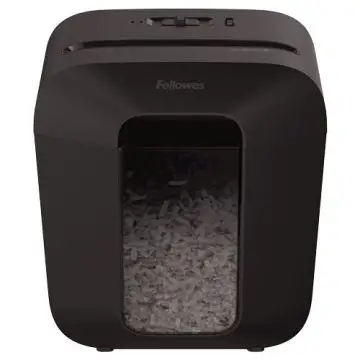 Fellowes Powershred LX25 distruggi documenti Taglio a particelle Nero , 155375