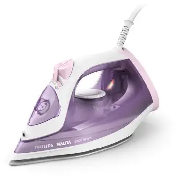 Philips 3000 series DST3010/30 ferro da stiro Ferro a vapore Ceramica 2000 W Porpora, Bianco , 140801