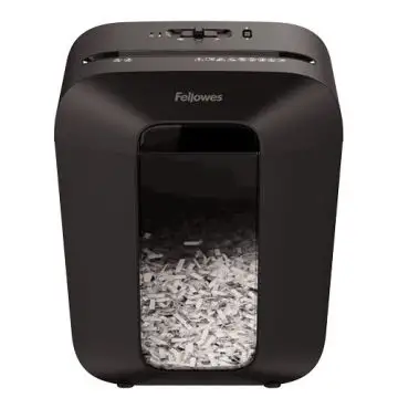 Fellowes Powershred LX50 distruggi documenti Taglio a particelle Nero , 155376