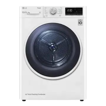 LG RH90V9AVHN asciugatrice Libera installazione Caricamento frontale 9 kg A+++ Bianco , 149390