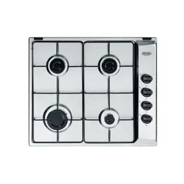 De’Longhi YAL 46 ASV piano cottura Acciaio inossidabile Da incasso 58 cm Gas 4 Fornello(i) , 115558